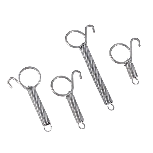 Molle Per Gabbie Animali - 20 Pezzi Ganci A Molla In Metallo Per Conigli, Voliere E Recinti - Foto 9