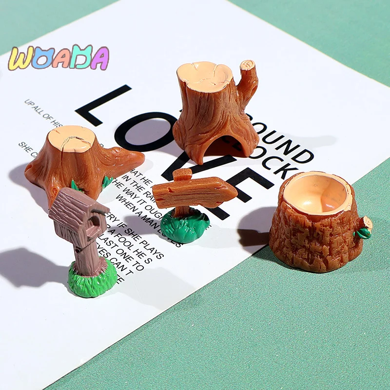 

1 шт., миниатюрный почтовый ящик с изображением дерева