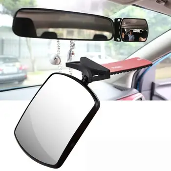 CA1Pcs specchio nero osservazione automatica sedile posteriore vista di sicurezza per auto sedile posteriore specchio ausiliario rotante monitor retrovisore per auto per bambini
