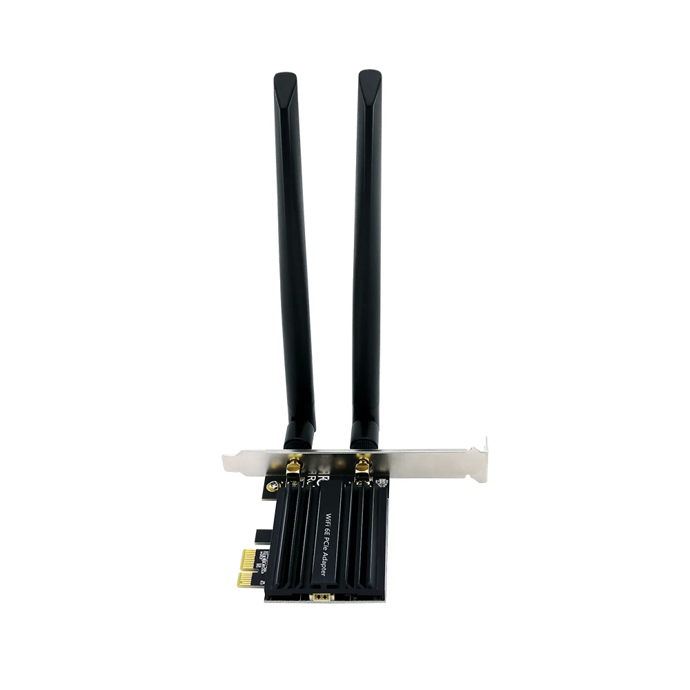 Фото OEM 802.11AX WIFI 6E 5400 Мбит/с 2,4G/5,8G/6G 160 МГц беспроводной PCIe LAN адаптер для карт BLE5.2 + 1024-QAM/usb wifi адаптер №2