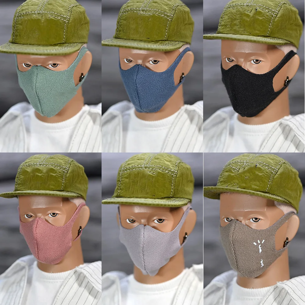 

1/6 Scale Soldier Cloth Face Mask Accessory Model for 12 inches Female/Male Action Figure Model Toys