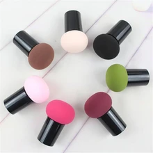 

Cosmetic Puff Makeup Blender Beauty Egg Foundation Powder Blush Sponge Beauty Tool Mushroom Head Makeup Puff with Storage Box