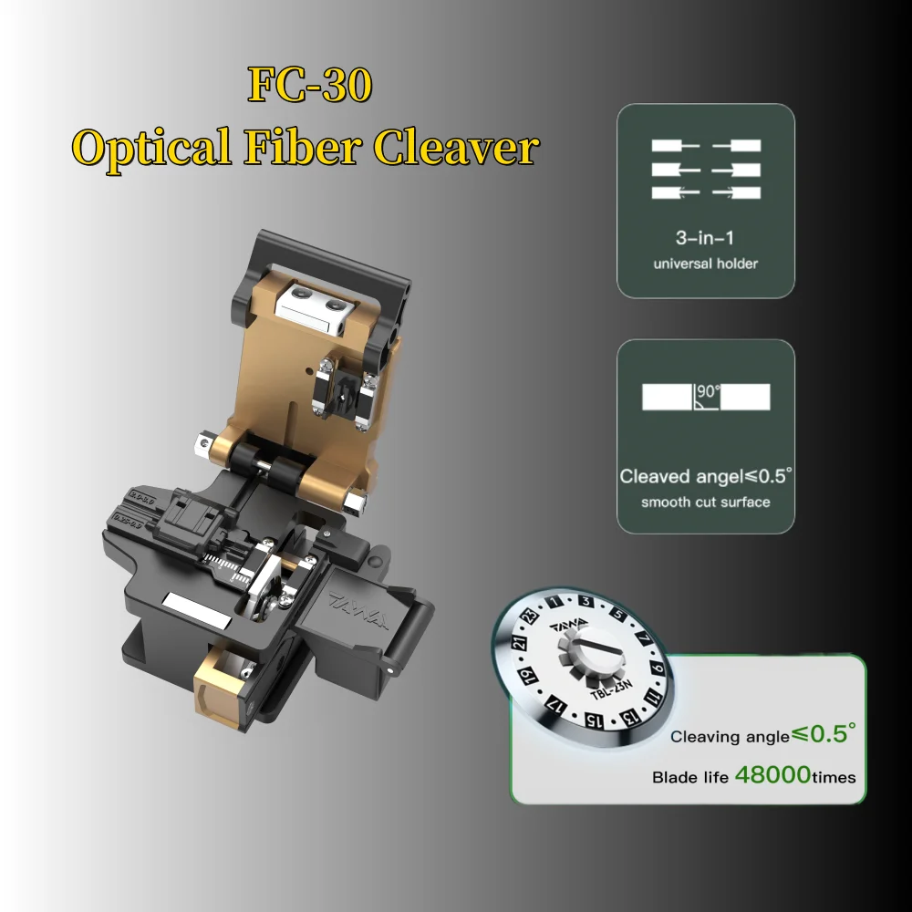 TAWAA Fiber Optic Tools FC 30 Cliveuse Fibre Optique With Off cut