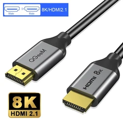 Premium 8K HDMI 2.1 Cable with 120Hz Support - 3m 10ft (8K Alu Alloy HDMI2.1)
