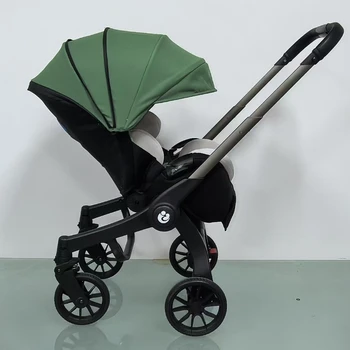 4-in-1 multifunctional newborn stroller Lightweight foldable car seat Two-way high-view baby stroller Infant Carrier 1