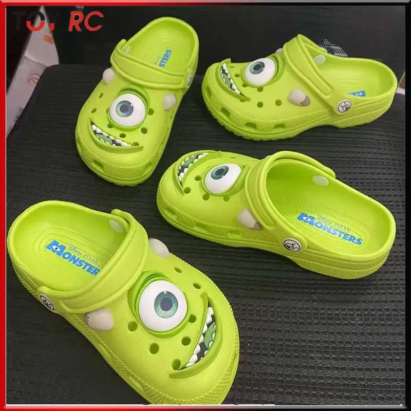 Anime Cartoon Alien Hole Slippers Beach Shoes Slippers Sandals Non-Slip Breathable Wear-Resistant Outdoor Sand Adult Sandals 1