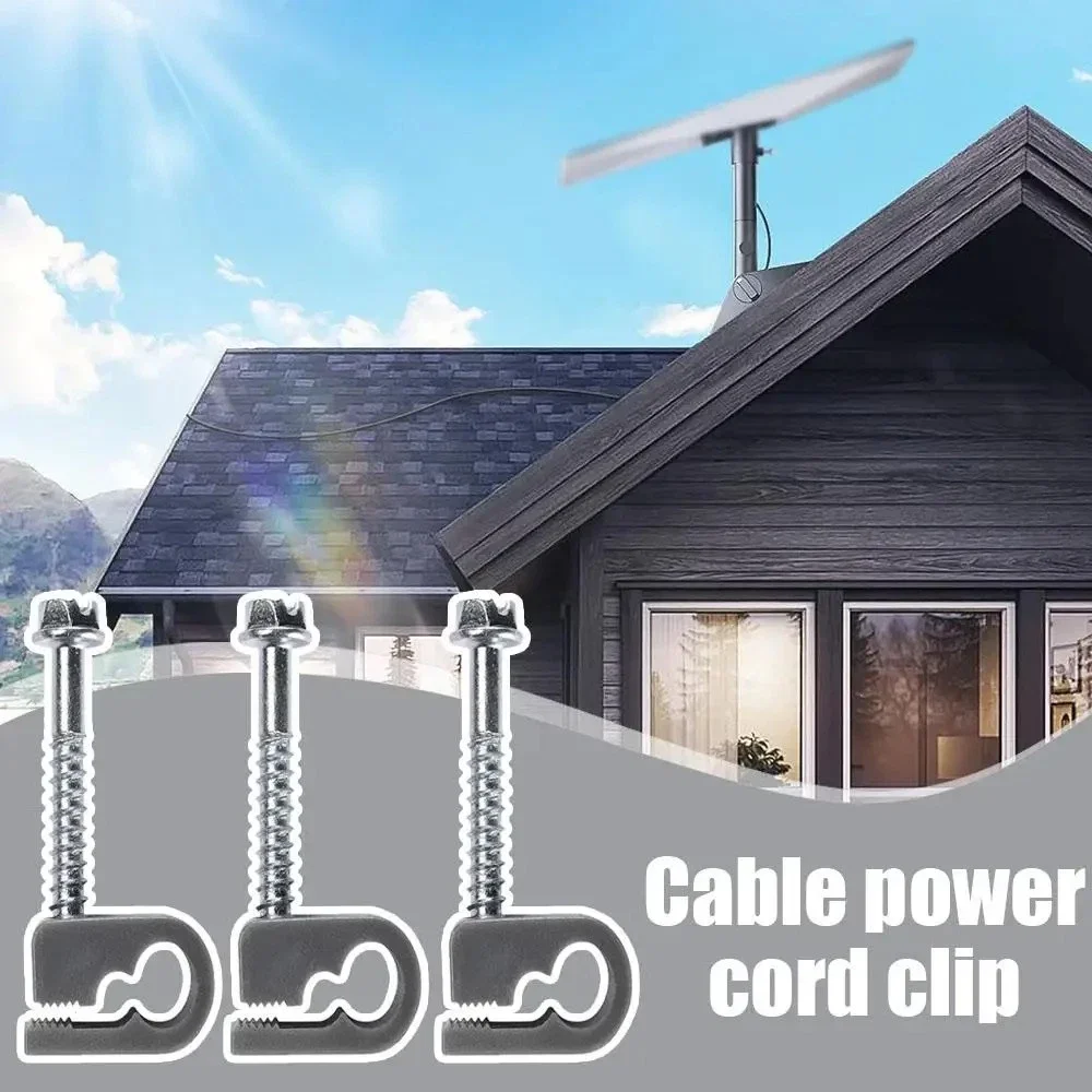 Starlink Durable Cable Clips for Efficient Desk and Wall Organization