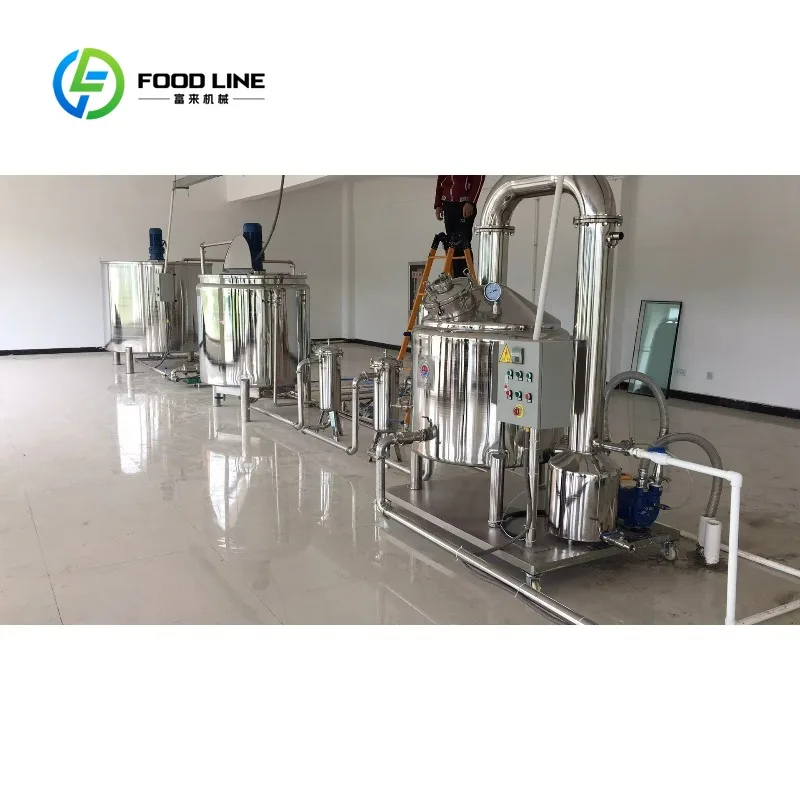 Attrezzatura Personalizzata per Filtrazione e Concentrazione Sottovuoto di Alimenti Liquidi e Pastosi con Riscaldamento Elettrico