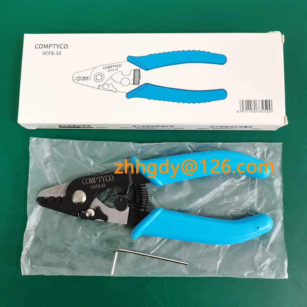 COMPTYCO VCFS-33 three port fiber stripper FTTH tool  Fiber Optical Stripper Pliers Tool