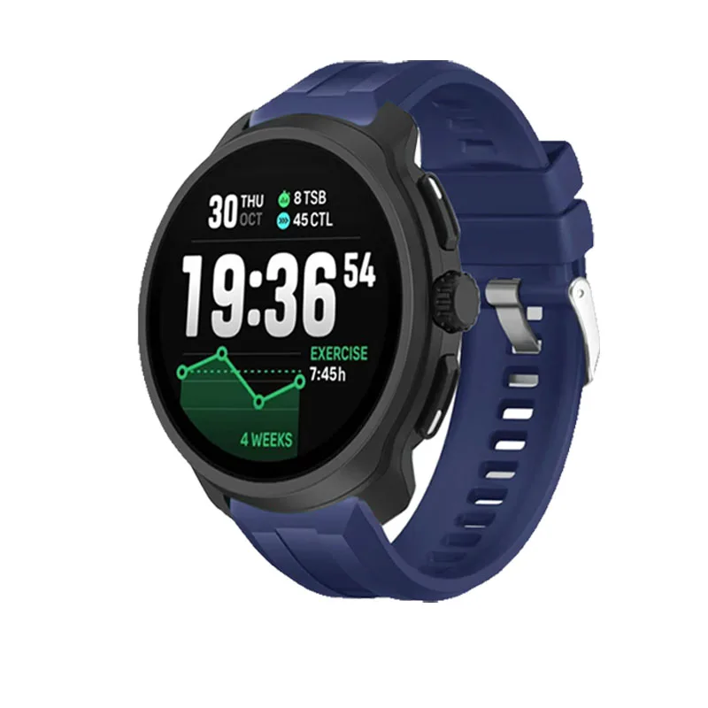 22mm Silicone Sports Breathable Watch Strap