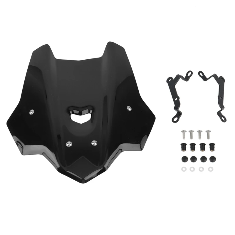 

Ветрозащитные дефлекторы ветрового стекла мотоцикла с кронштейнами для Yamaha FZ10 MT10 FZ-10