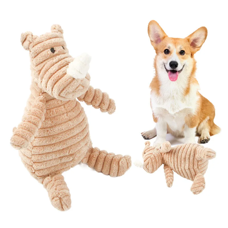 

Interaction between pet plush toy owners and dogs Interactive and Encouraging Dog Toy for Teething and Relieving Boredom