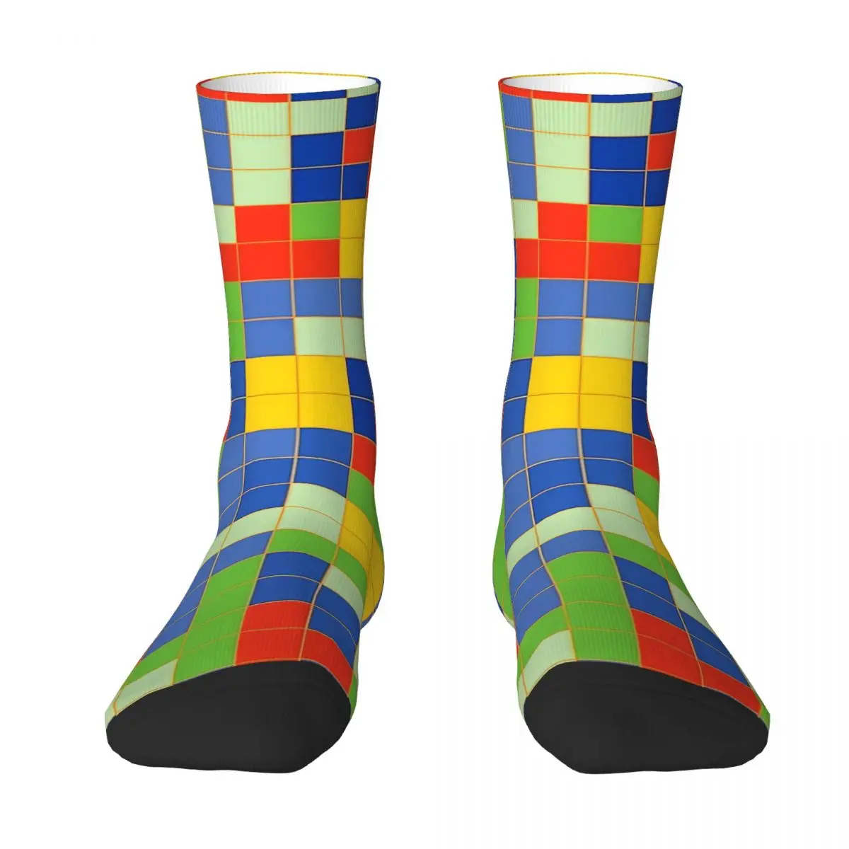 men s tube socks colorful retro oil painting socks women cartoon creative portrait geometric sock abstract art funny happy socks Game Retro Adult Socks Unisex socks,men Socks women Socks