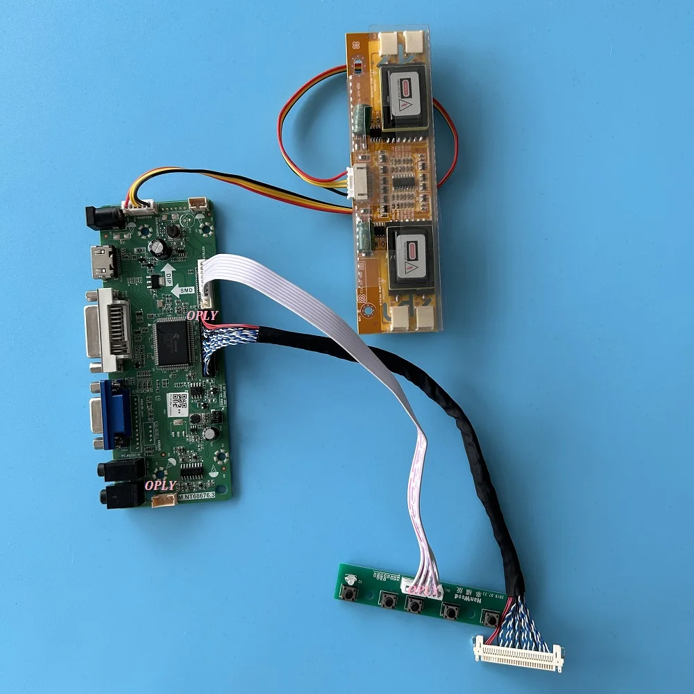 

M.NT68676 комплект платы контроллера для HSD190MGW1 HT190WG1 19 "HDMI-совместимый 4 CCFL DVI VGA LVDS 1440X900 экран монитор DIY