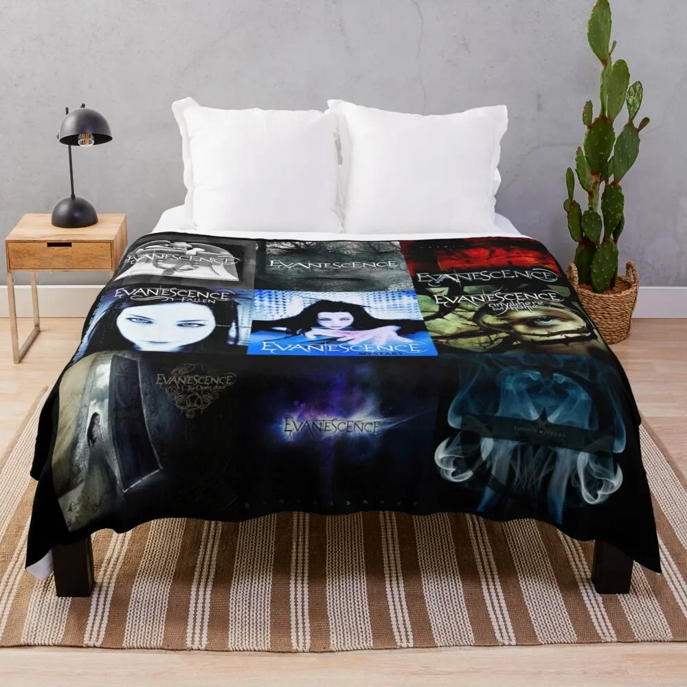 

Evanescence Collage Throw Blanket Nap Plush Blankets