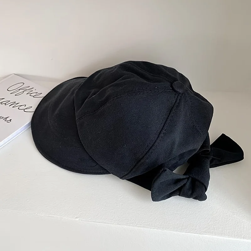 Women Sun Visor Hat Bow Adjustable Large Wide Brim Foldable Hats Summer UV Protection Beach , Suitable for Students, Women, Girl