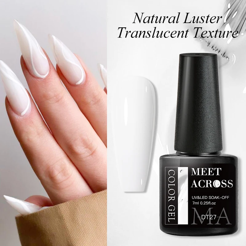 French Manicure Set Für Zuhause – UV Gel Nagellack In Nude & Weiß Mit Stempeln Und Pinseln