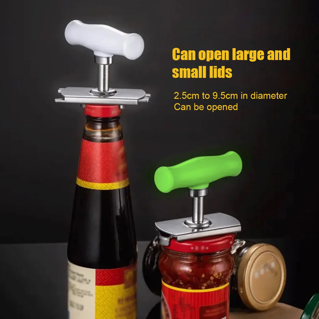 Plastic Jam Jar Opener Beverage Bottle Lid Remover Manual Food Can