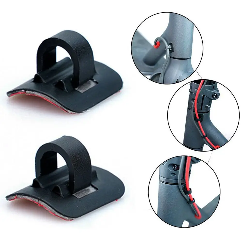 Outdoor Skateboard Buckles Scooter Accessories Cables Organizer Cable Tie Buckle Skateboard Parts For Xiaomi/Mijia M365 & PRO