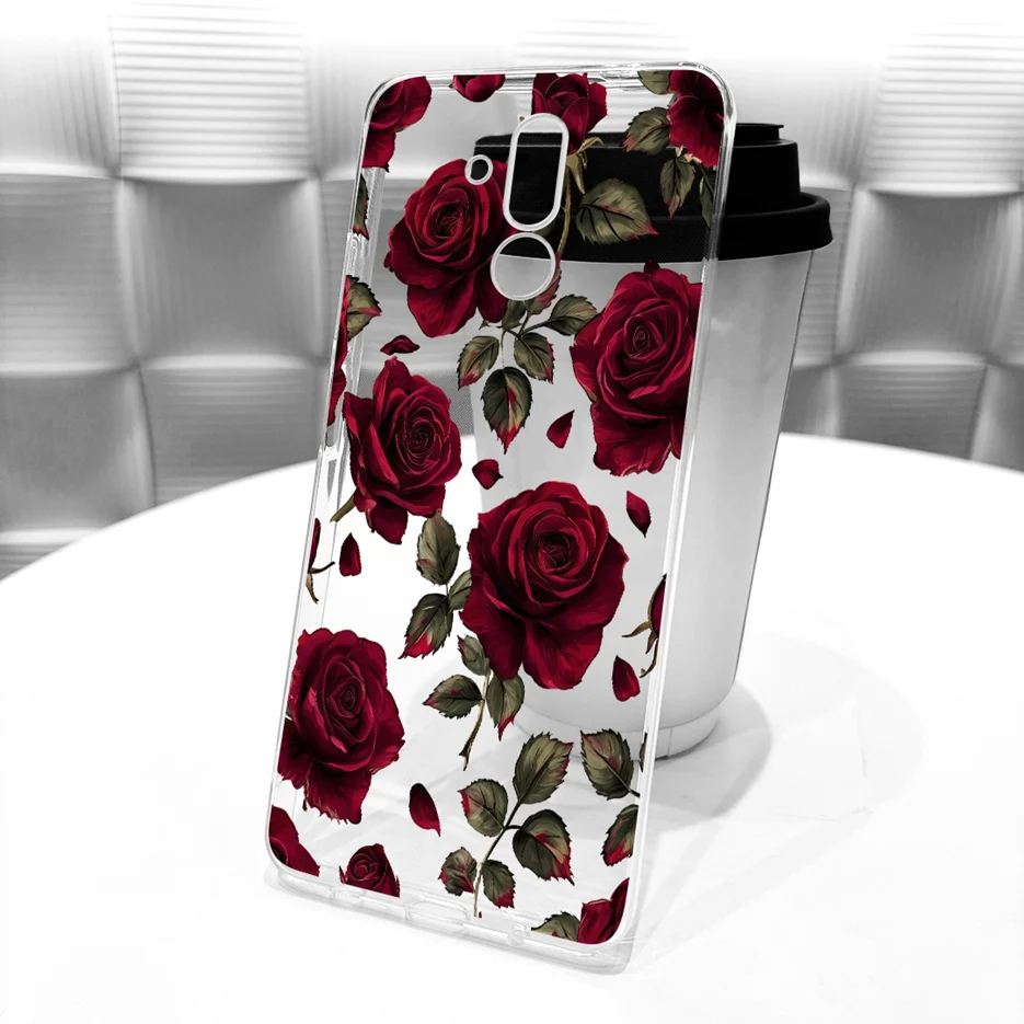 Luxury Floral Butterfly Design Soft Slim Phone Case Cover