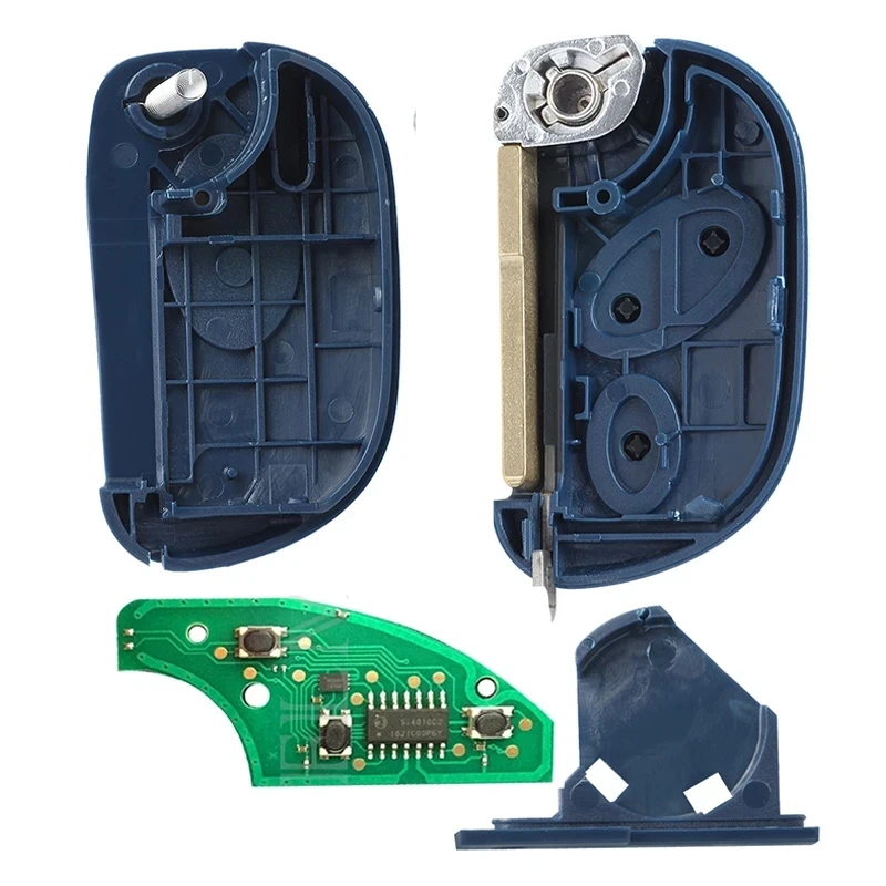 KEYECU RX2TRF937 For Maserati Quattroporte Gran Turismo 2005 2006 2007 2008 2009 2010 2011 Car Key Remote Fob ID48 Chip 433MHz car remote key