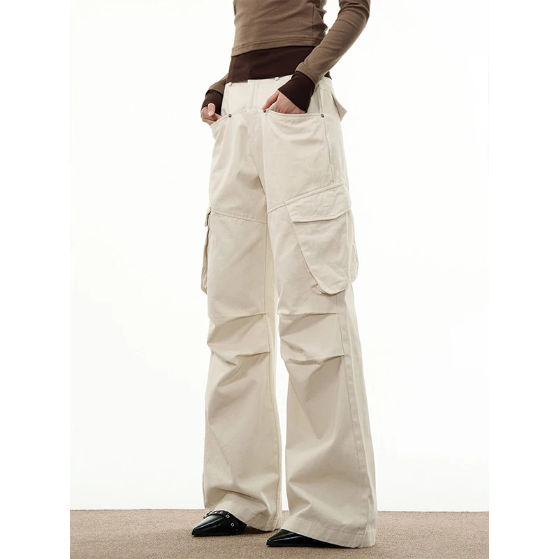 White Cargo Pants