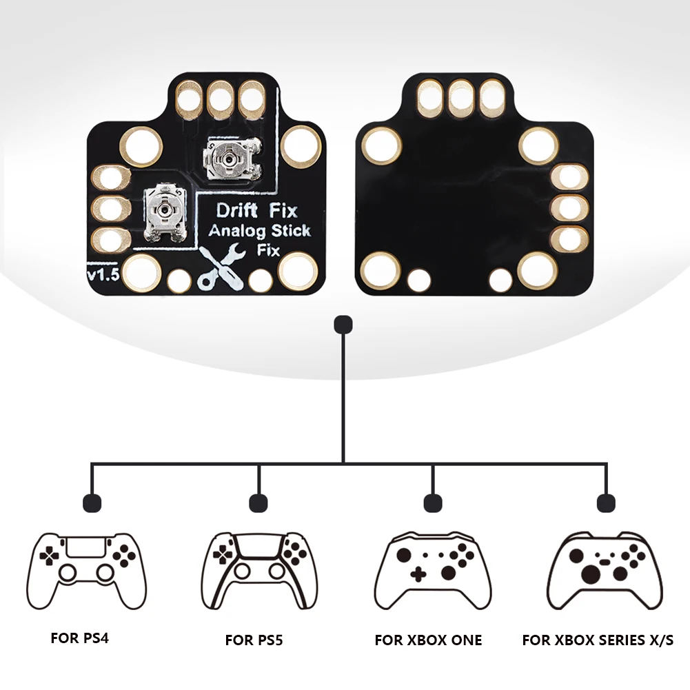 10 Schede Di Riparazione Per Drift Joystick Sxhlseller – Mod Fix Per Controller PS4, PS5, Xbox One E Series S/X