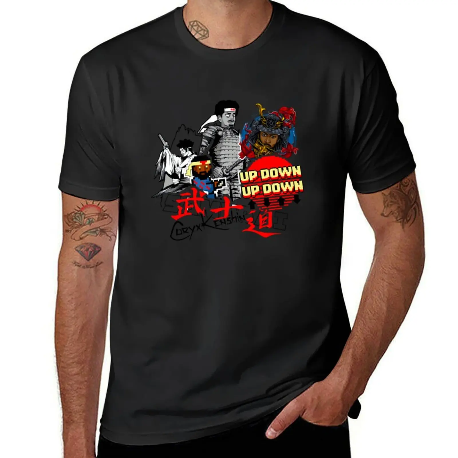 

Samurai Gamer 13 T-shirt new edition Blouse mens plain t shirts