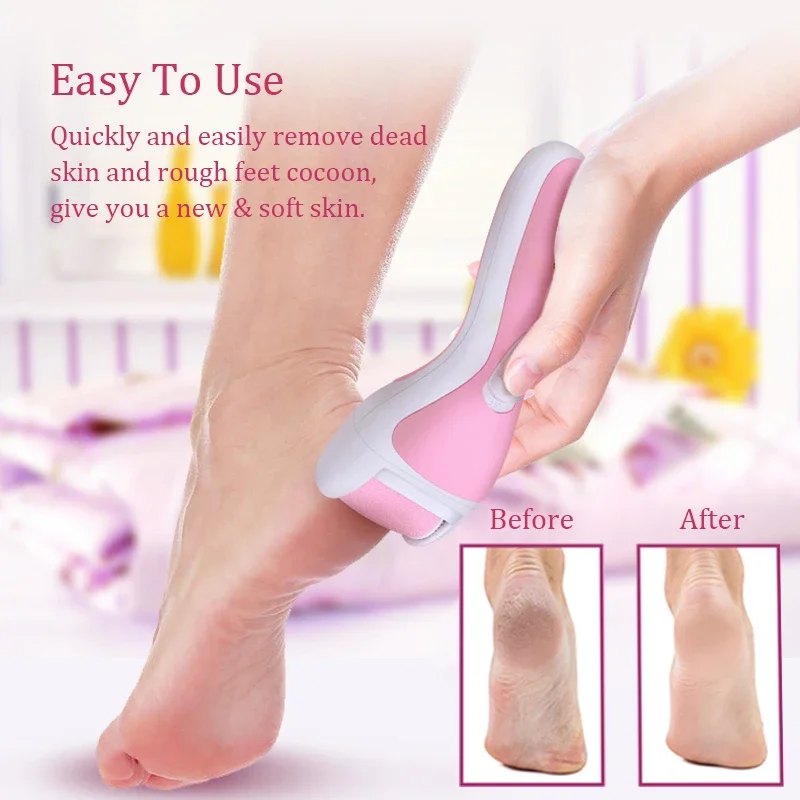 Electric Pedicure Foot Care Tool Files Pedicure Callus Remover Rechargeable Sawing File For Feet Dead Skin Callus Peel Remover 3