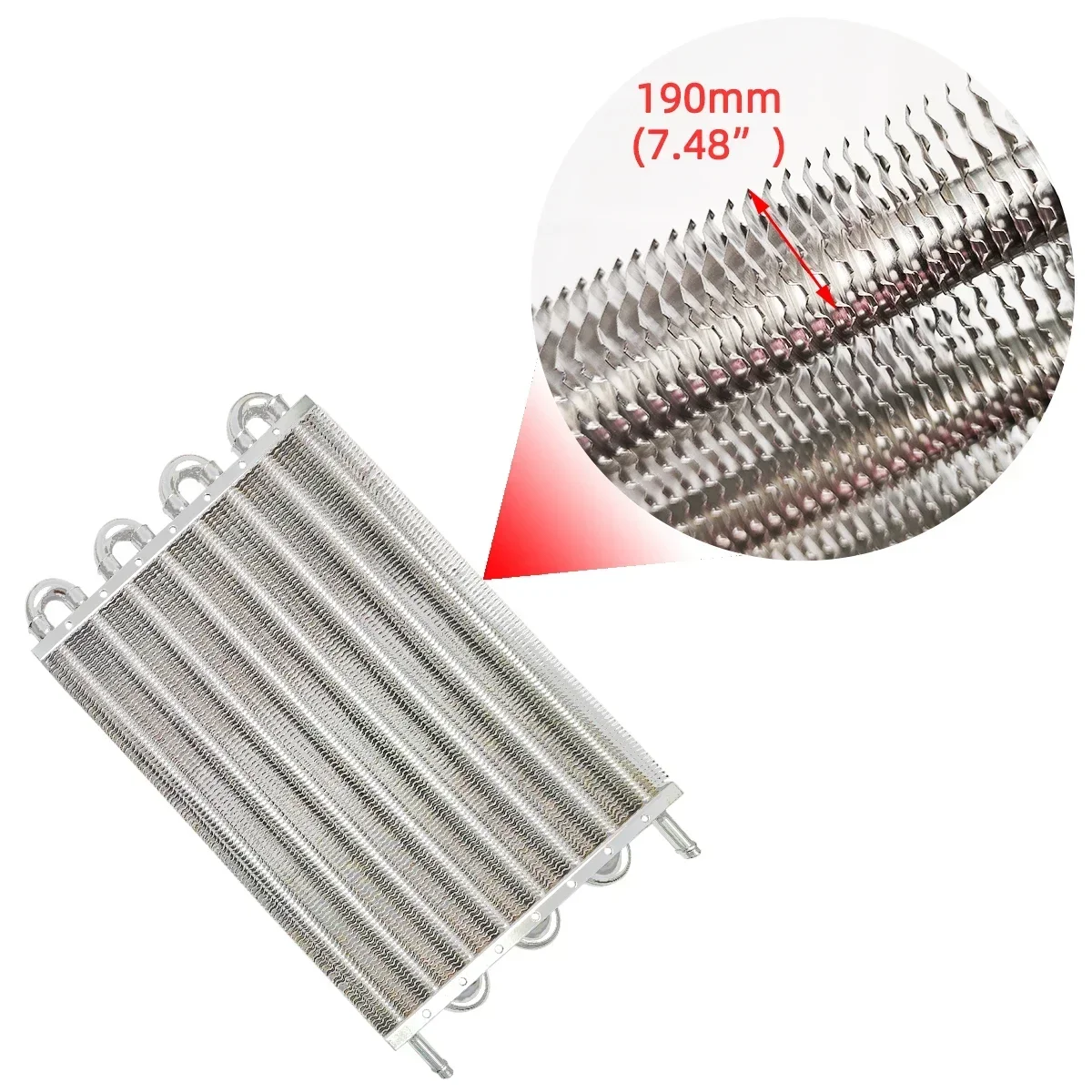 8 Row 6 Row 4 Aluminum Remote Transmission Oil Cooler Auto-Manual Radiator Converter Kit oil cooler kit aluminum radiator aluminum radiator kit