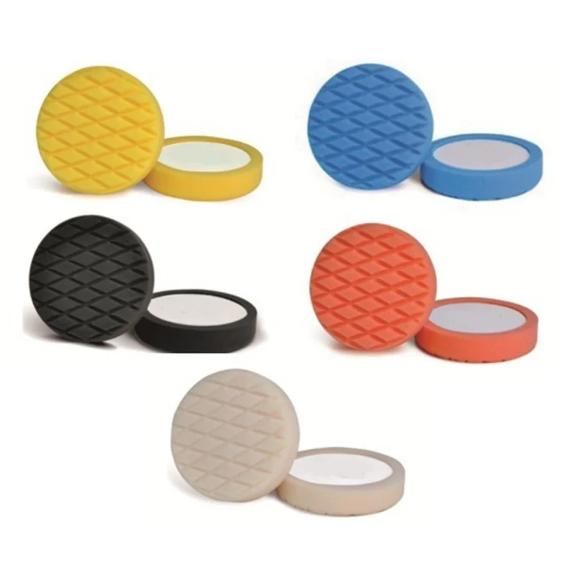 2 pcs 150mm 6 inch car sponge polishing pad buffing waxing clean polisher removes scratches automotive repair polish buffer foam 2 Pcs 150mm Car Sponge Polishing Pad Buffing Waxing Clean 6 Inch Polisher Removes Scratches Automotive Repair Polish Buffer Foam