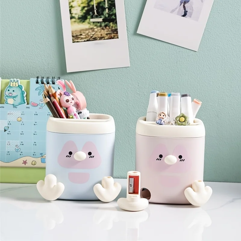 Charming Multi-Functional Desktop Organizer with Generous Storage Capacity