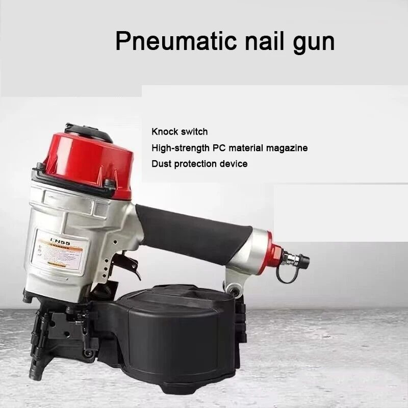 

Пневматический гвоздезабивной пистолет, пневматический гвоздезабивной пистолет CN55 для промышленной кровли, пневматический рулонный гвоздезабивной пистолет, гвоздезабивной пистолет