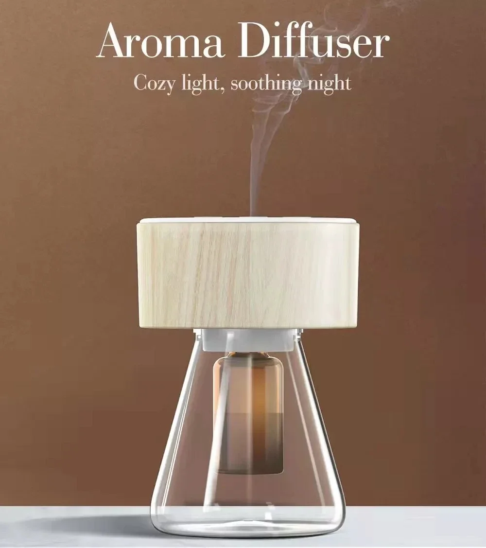 Diffuseur d'huiles essentielles professionnel sans eau avec lumière_voghion.com