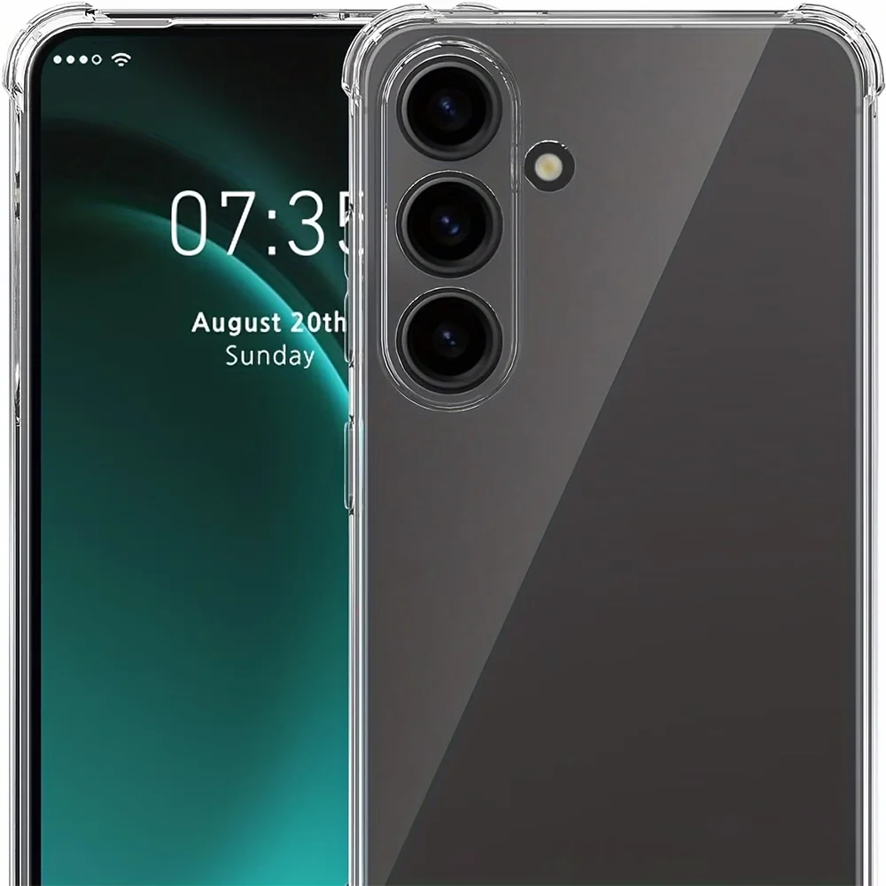 Ultra-Thin Clear Silicone Soft TPU Phone Case