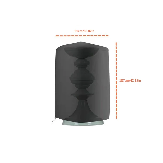 Madárfürdő Borító Szökőkút Oxford Ruhavédő Szobor Porálló Burkolatok - Image 6