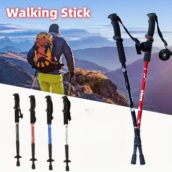Foldable Shock Trekking Poles 1