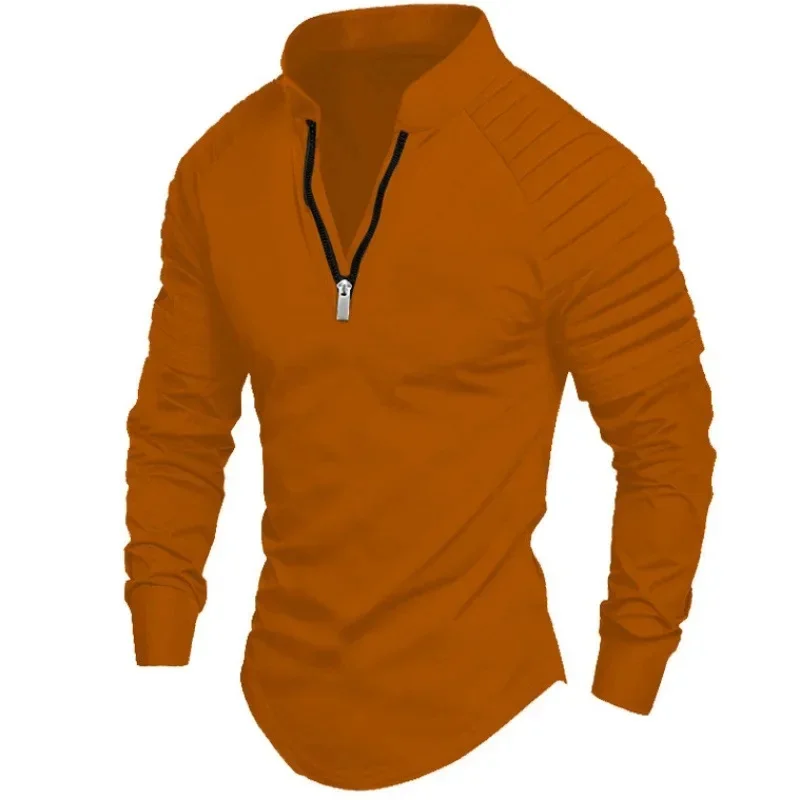 Men's Zipper Polo 6
