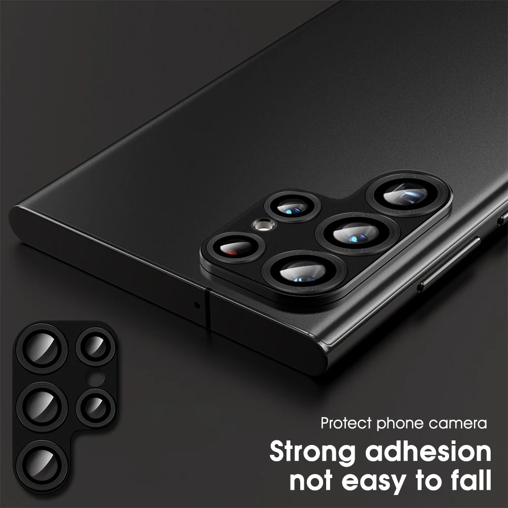 For Samsung Galaxy S22 Ultra Camera Lens Protector Aluminum Alloy Metal Camera film For S22ultra S22 Phone Accessories