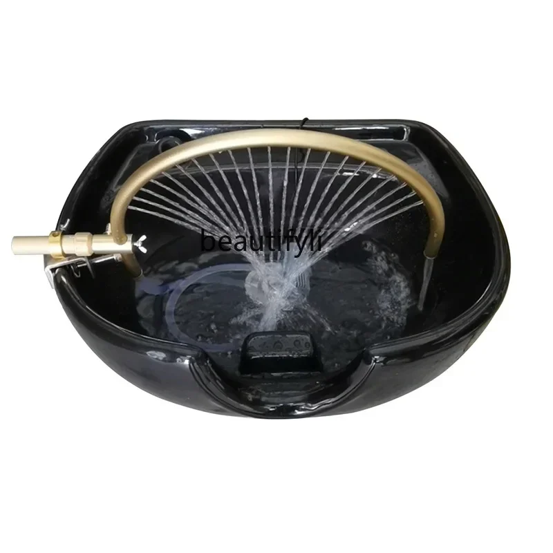 

Hair Salon Flushing Bed Mobile Water Circulation Head Massager Flush Shampoo Chair Add Head Soup Hydrotherapeutor