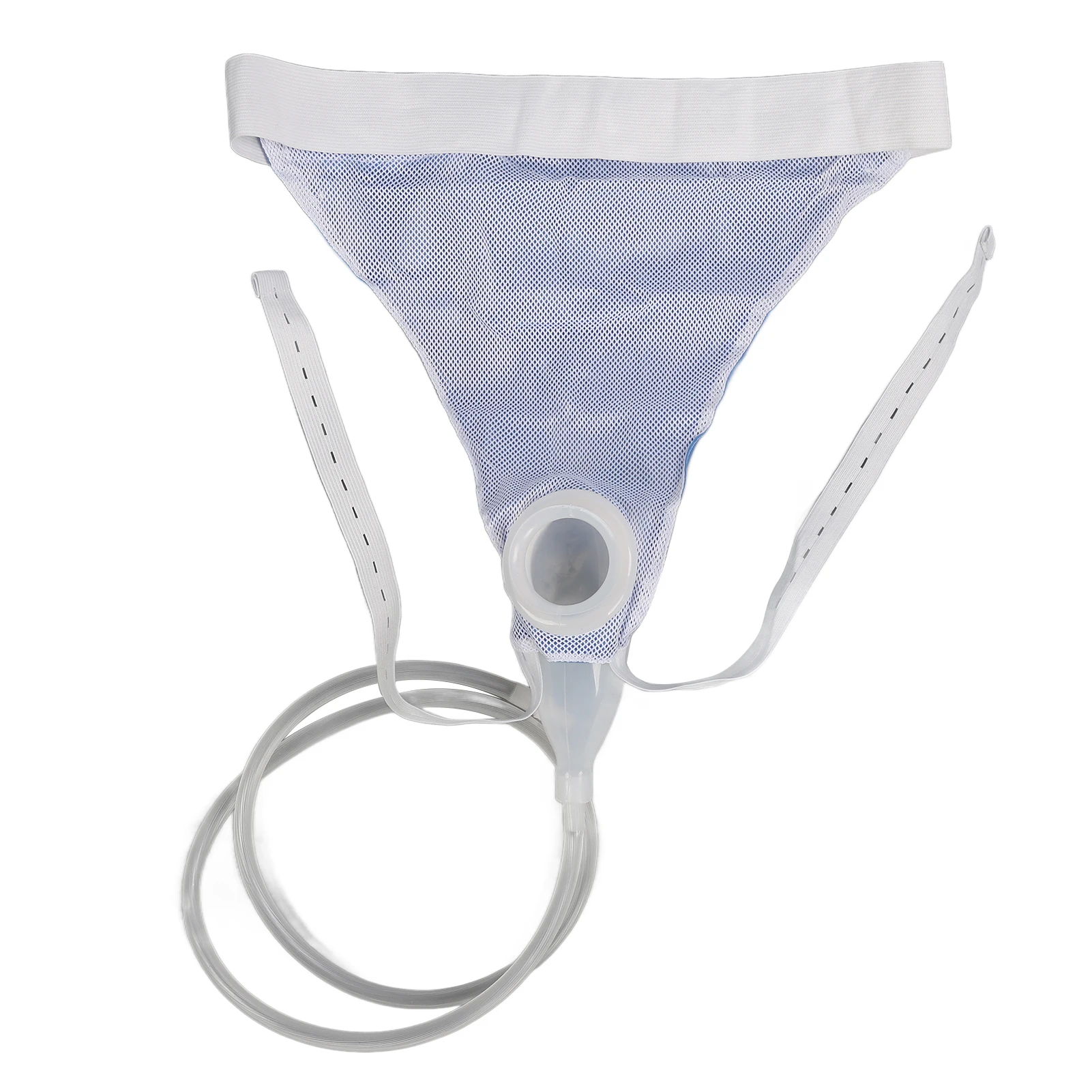 Urinal Pee Collector Urine Pee Holder Portable Wearable Reusable Silicone Urine Collection Bag for Elderly Men 1000ML 2000ML male urine collector