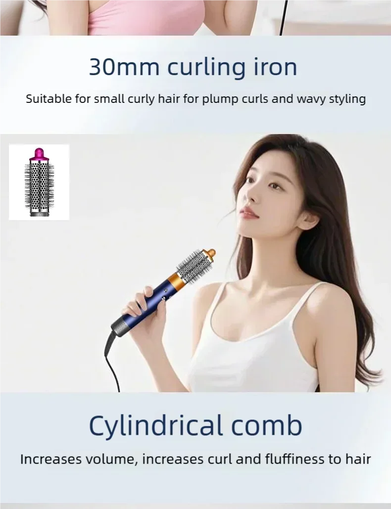6-in-1 Heißluftstyler Und Haartrocknerbürste Multi-styling-set_voghion.com