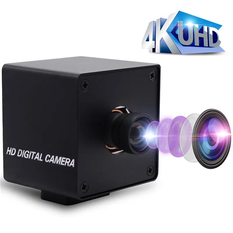 Elp 1/2.8 "sony imx415 sensor 4k câmera webcam usb autofoco de alta ...