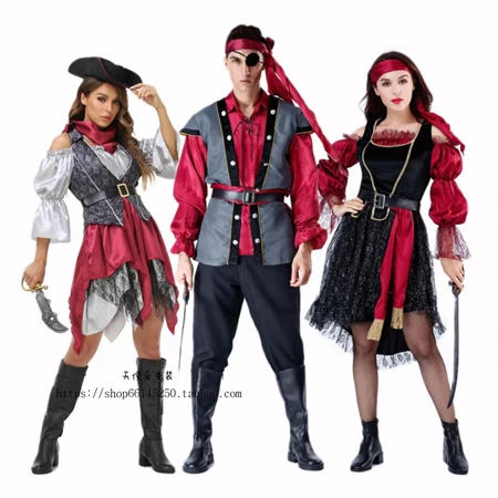 Caribe sexy pirata feminino capitão traje mostrar grande halloween cosplay  terno rpg uniforme gótico medoeval fantasia