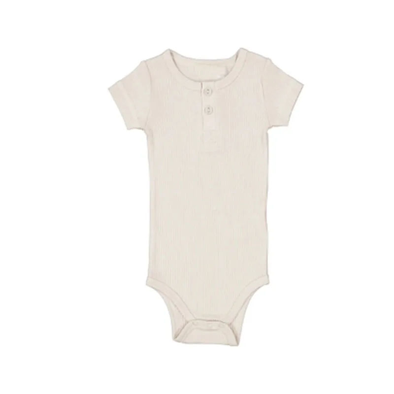 Cute Infant Baby Girls Romper EnkeliBB Top Quality Baby Solid Romper Infant Boy and Girl Basic Style One-piece Cotton + Modal Cosy Fabric New Born Gift cool baby bodysuits	 Baby Rompers