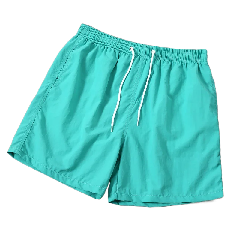 

2023 new summer men's quick drying Beachwear seaside resort shorts waterproof men's swimming pants with mesh shorts