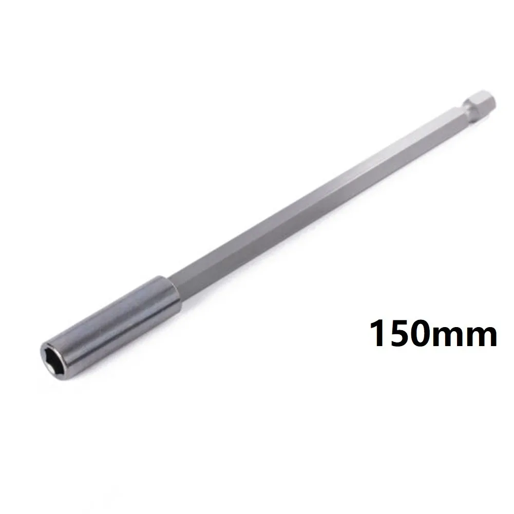 

Holder Hex Extension Extension Connecting Rod Long Screwdriver Magnetic Bit Silver 150mm Extension Length 150mm