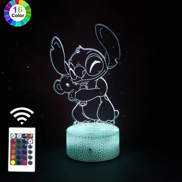 リロ＆スティッチ Lilo & Stitch ルームライト インテリアライト リロ＆スティッチ Lilo & Stitch ルームライト パジャマ LED
