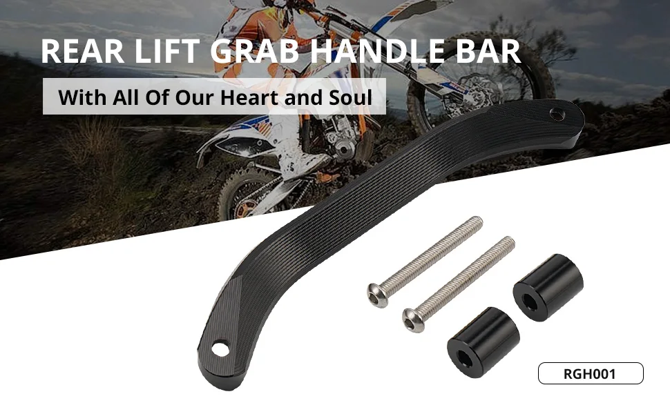 NICECNC Motorrad-Beifahrer-Haltegriff für KTM 125 150 250 300 350 450 500 SX EXC EXCF XCF XCW SXF XC XCFW 2012–2015 – Detail 3