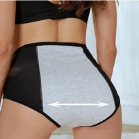 Culotte menstruelle anti-fuite, sous-vêtements, pantalons physiologiques pour femmes, slips imperméables, grande taille, Lingerie féminine, L-8XL 2